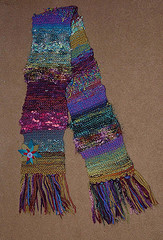 peacock scarf