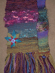 peacock scarf
