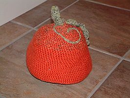 pumpkin 
hat