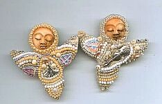 angel brooches