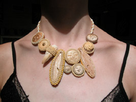collage necklace