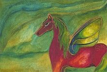dream horse painting
