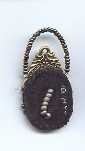 gold purse button