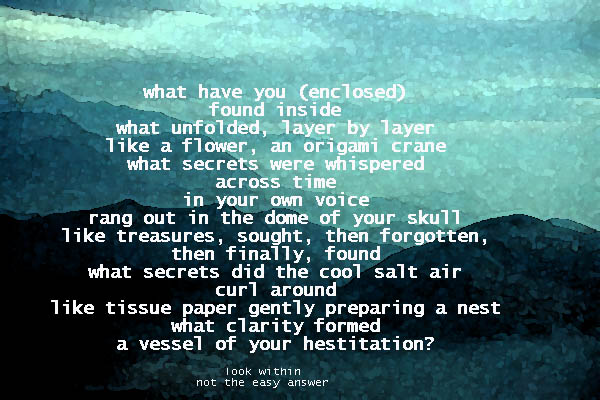 poem by megan noël