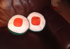 sushi throw pillows