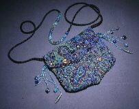 Blue Purse Front